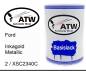 Preview: Ford, Inkagold Metallic, 2 / XSC2340C: 500ml Lackdose, von ATW Autoteile West.